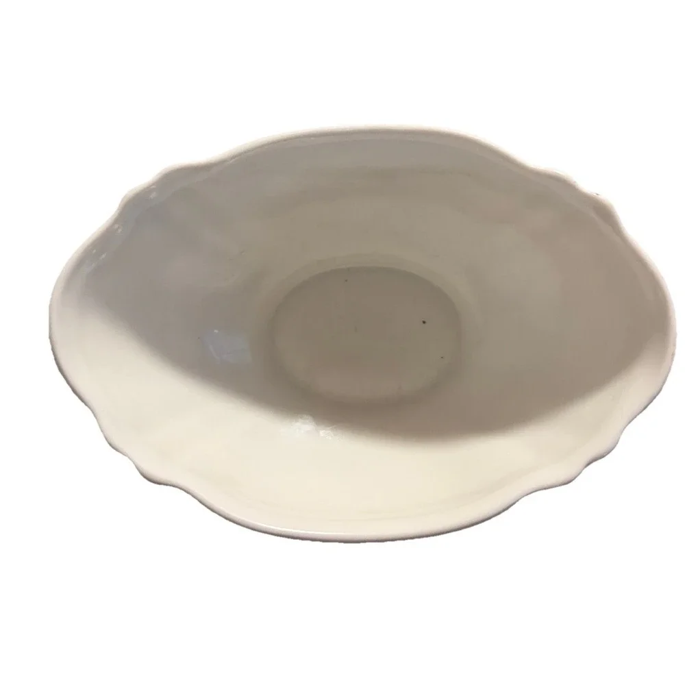 Vtg‎ Hall Pottery Celadon Green Planter 4